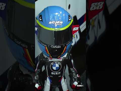 When the mini version meets the original! 😂🤏 | 2026 #SpanishWorldSBK 🇪🇸