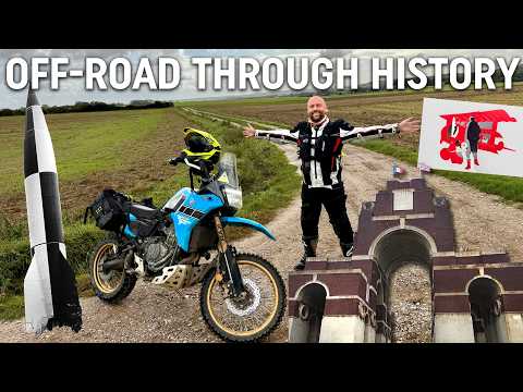 Tenere 700 vs French TET: WW1 and WW2 explored off road!