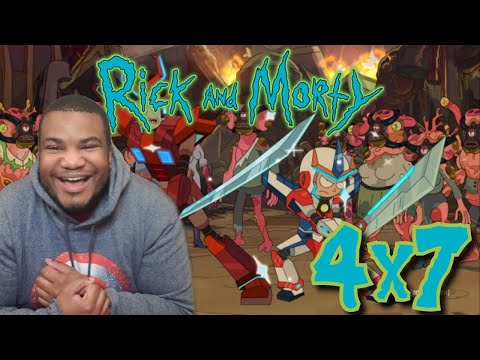 Rick And Morty Season 4 Episode 7 REACTION!! "Promortyus"