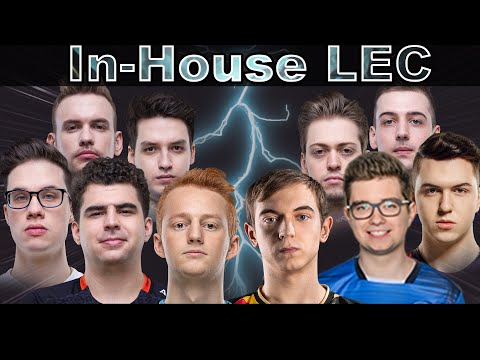 LEC In House Game | Larssen+Bwipo+Crownshot+Denyk+Odoamne VS Caps+Lurox+Innaxe+Destiny+Dan Dan