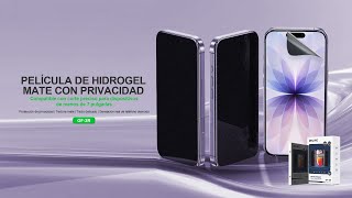 GF-3R Película de hidrogel mate con privacidad