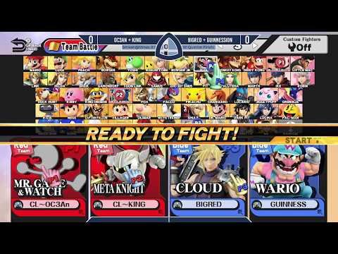 Sm4sh@Mines 81 - OC3an + CL|King Vs. BigRed + eCSM|GuinnessION - Doubles Winners Quarterfinals