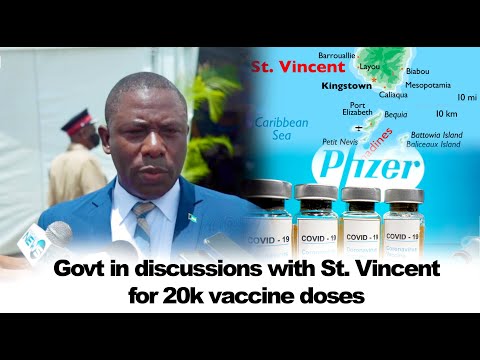 Govt in discussions with St. Vincent for 20k vaccine doses