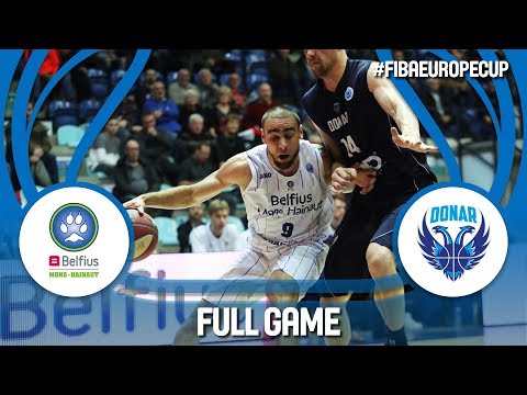 Belfius Mons-Hainaut (BEL) v Donar Groningen (NED) - Full Game - FIBA Europe Cup 2017-18