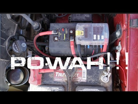 Toyota Tacoma Auxiliary Fuse Block Mod!!!