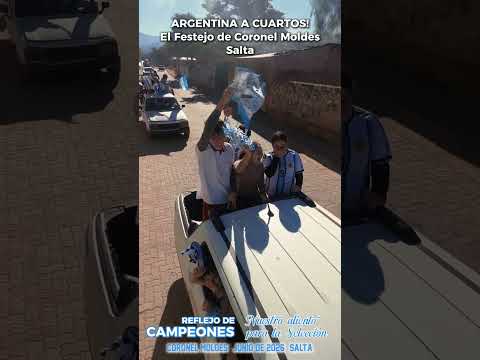 2026. FESTEJOS EN MOLDES. ARGENTINA A CUARTOS