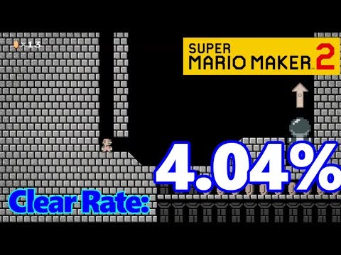 【Super Mario Maker2】Super Expert Course : Monochromatic Acrobatic【Nintendo Switch】マリオメーカー2