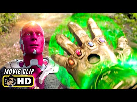 AVENGERS: INFINITY WAR (2018) Thanos Kills Vision [HD] Marvel