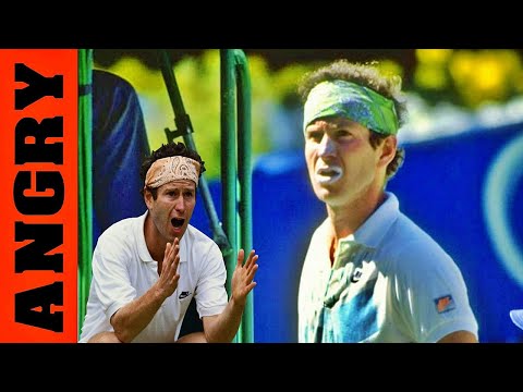 John McEnroe 🥵 Angry Moments.