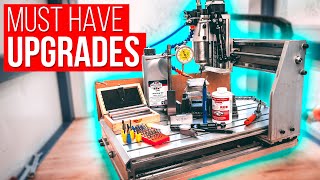 Cutting aluminium on a desktop CNC - Must have upgrades!