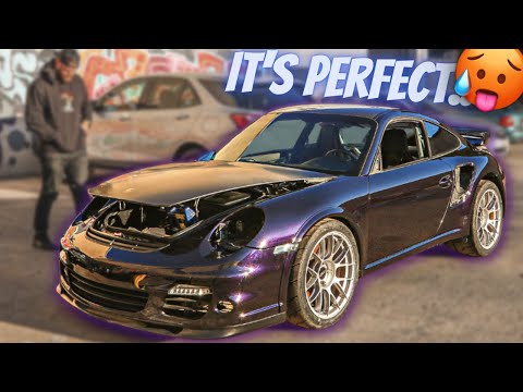 My CHEAP 997 Porsche 911 Turbo Gets An INSANE Color Change!