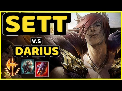 HASHINSHIN (SETT) vs DARIUS - TOP GAMEPLAY - NA Ranked DIAMOND