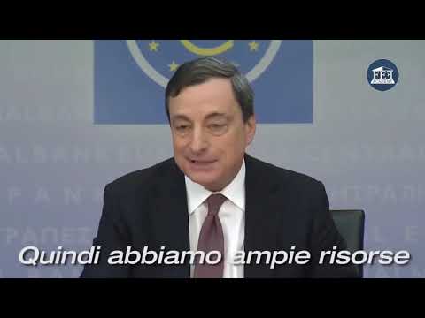 La BCE può finire i soldi? Ce lo spiega Mario Draghi
