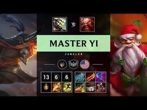 Master Yi Jungle vs Gragas - NA Challenger Patch 25.09