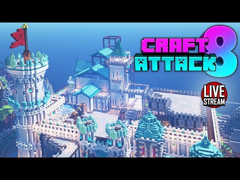 🔴 Minecraft Bauen und Quatschen 🔨 Craft Attack 8 Live