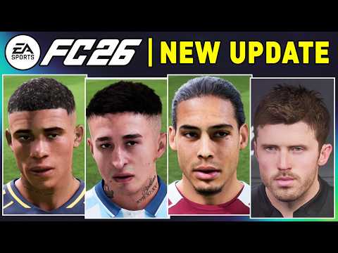 EA FC 26 NEWS | ALL 17 NEW REAL FACES IN TITLE UPDATE v1.5.0 ✅