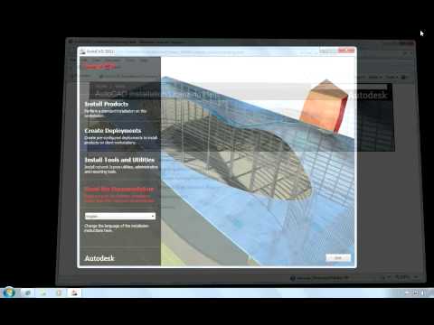 comment installer autocad