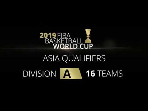 FIBA Basketball World Cup 2017-2019 competition system - Asia Region