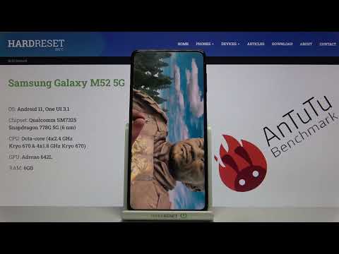 Samsung Galaxy M52 5G Benchmark Test AnTuTu | Antutu Perfomance Test