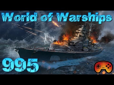 Zerstörer mit Radar...! #995 World of Warships - Gameplay German/Deutsch World of Warships