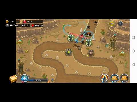 Horde defense - level 7-2 Hard Temple ruins (5 stars)