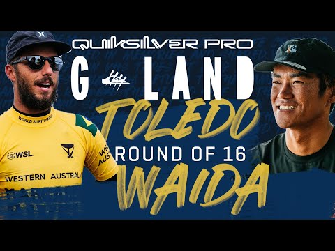 Filipe Toledo vs Rio Waida | Quiksilver Pro G-Land - Round of 16 Heat Replay