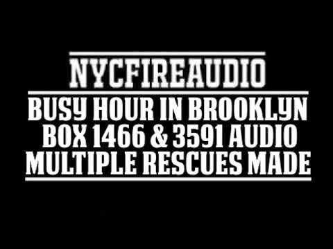 NYCFireAudio - FDNY Busy Hour in Brooklyn Audio - Two fires with Multiple Rescues Made - 10/1/21