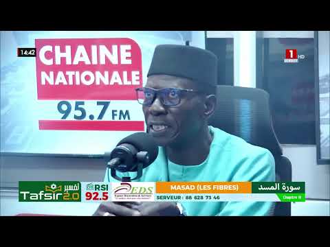 TAFSIR 2.0 Ramadan :  Du 12 mars 2025 -  Al-Masad (Les fibres)  - Chap. 111 - Avec Oustaz TAYIB SOCE