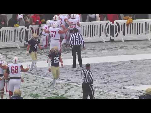 Saint John's Football's Game-Winning Touchdown at Bethel for the 2021 MIAC Championship