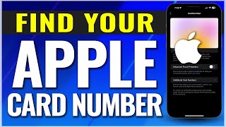 How To Find Your Apple Credit Card Number