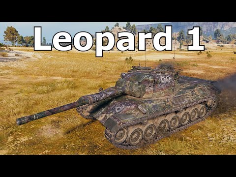 World of Tanks Leopard 1 - 10 Kills 10,4K Damage