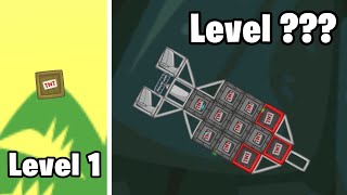 Level 0 to 100 Bombs vs Angry Birds – Bad Piggies Evolution!