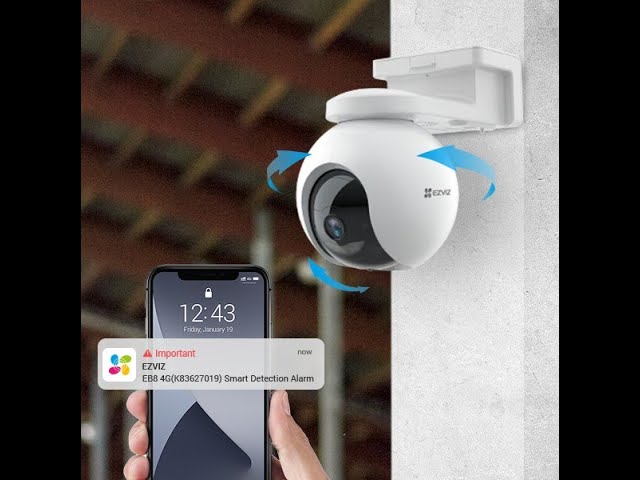 كاميرا ايزفيز خارجية 360 درجة خارجية تدعم شريحة بي...