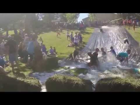 Camp Dwight 2015 Massive Slip & Slide!