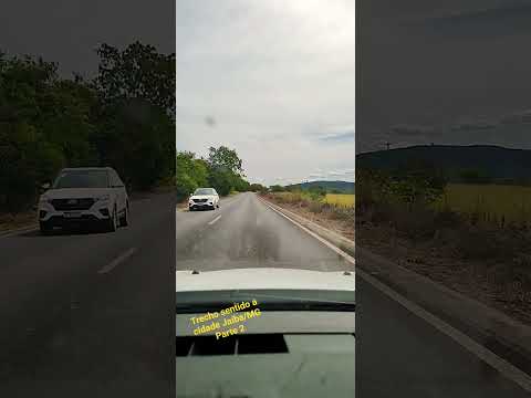 Segundo trecho sentido a cidade de Jaíba/MG, céu cinzento!