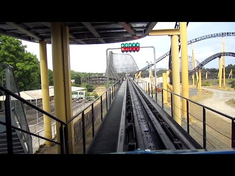Desert Race front seat on-ride HD POV Heide Park