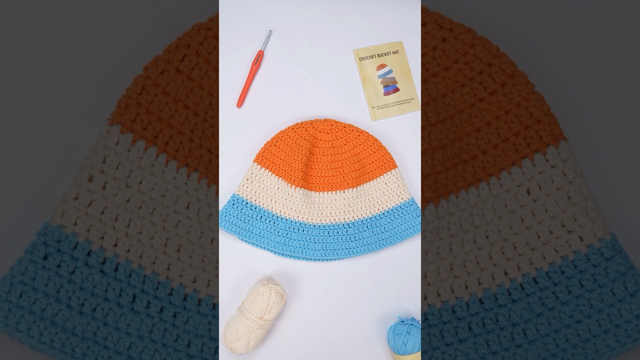 Unboxing A New Bucket Hat Crochet Kit.#unboxing #asmr #crochet #crochetforbeginners #yeezhee