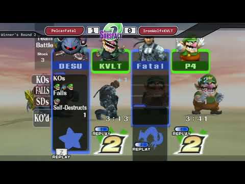 Return to Subspace: Doubles - Pelca/Fatal vs IronWolf/KVLT - Winners Quarters