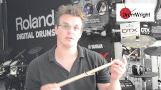 Video thumbnail for DrumWright Quick Guide to ProMark 5A Oak Drum Sticks by Drum Wright