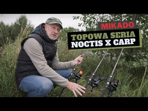 Wędka Mikado Noctis X Distance 12ft 360cm 3lbs film wideo