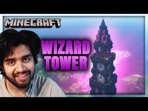 RavRespawned - I made a WIZARD TOWER for my SUBSCRIBER | Rav Minecraft | Day 16
