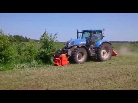 Extreme mowing with Van Wamel Perfect KM 270 and Perfect ZF2 240 flail mowers
