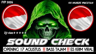 Download lagu DJ 17 AGUSTUS FULL BASS 500 JUTA ‼️AWAS 40HZ 💥#soundcheck  mp3