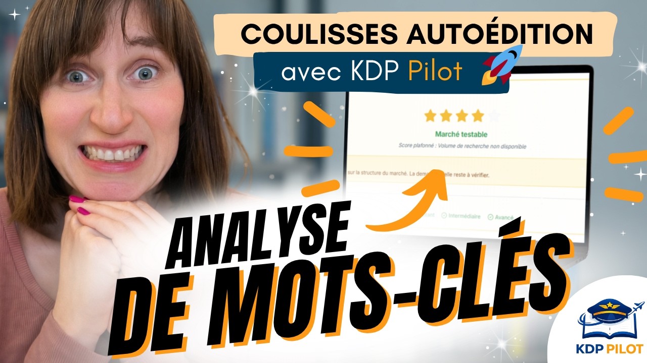 👉 Analyse des mots-clés Amazon de mon livre : suite d’audit avec KDP Pilot #2