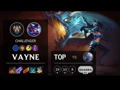 Vayne Top vs Volibear - EUW Challenger Patch 10.15