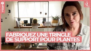 Support pour plantes vertes et aromatiques : fabriquez votre propre tringle | Jardins et Loisirs