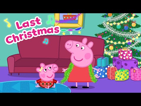 Last Christmas! 🎵 Official Peppa Pig NEW Christmas Song 🎄✨🎁 (Sing-along Lyric Video)