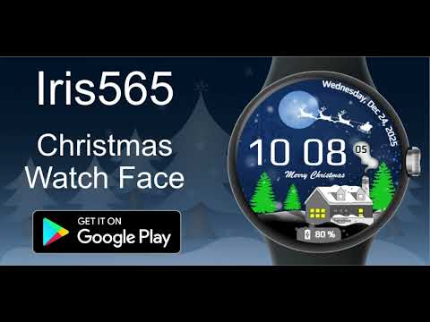 Iris565 Christmas Watch Face video thumbnail