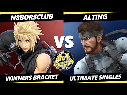 4o4 Smash Night 37 - N8borsClub (Cloud) Vs. Alting (Snake) SSBU Ultimate Tournament