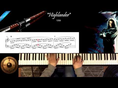 Highlander - Michael Kamen - Piano Solo Cover